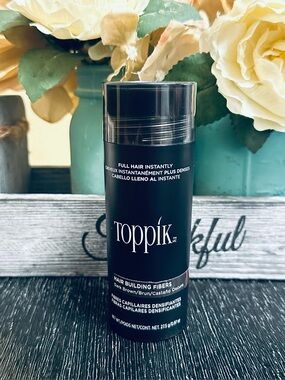 Toppik Hair Building Fibers Dark Brown 0.97oz Brand New Sealed bottle